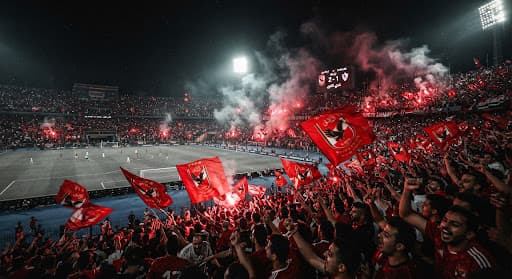 جماهير استاد القاهرة الدولي